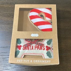 NEW Mud Pie Dog Christmas toy and ornament